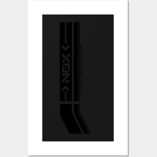 "N0X- Create The Future" Cyberpunk/Techwear Design Posters and Art